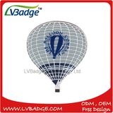 Parachute Shape Matt Nickel Soft Enamel Custom Metal Lapel Pin Badge