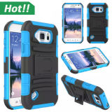 Heavy Duty Rugged Hybrid Holster Stand Case with Belt Clip for Samsung Galaxy S6 Active