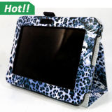 Wild Leopard Design Pattern PU Leather Stand Protective Cover Case for Amazon Kindle Fire HD