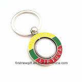 Lithuania Tour Gift Spinning Keyring Souvenir with Engrave Logo (F1124)