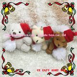 10cm Christmas Teddy Bear Plush Toys