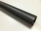 3k Plain Weave Carbon Fiber Tubes with Matte Surface