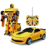 Tt661 Robort Bumblebee Transformation Remote Control RC Car