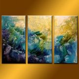 Wholesale 3 Panel Group Abstract Oil Painting Wall Art