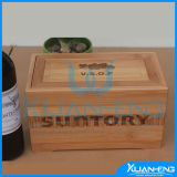 OEM Bamboo Wine Box with Special Finishing