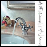 2014 Hot Design Modern Brass Bathroom Faucet