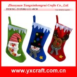 Christmas Decoration (ZY15Y001-1-2-3) Best Selling Christmas Stocking