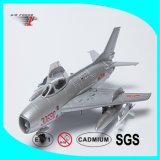 J-6 Fighter Jet Model with High Alloy Material 1: 72 Scale