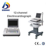 Medical Equipment of 12 Channel Manual ECG Monitor
