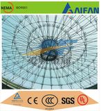 Glass with Stainless Steel Suspending Ceiling