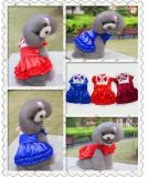 Summer Satin Princess Dog Dress of Pet Clothes Pet Products (ds002)