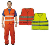 High Quality Custom Reflective Road Construction Safety Vest (yj-10303)