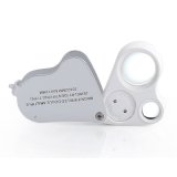 High Quality LED Jewellers Magnifier with 2 LED