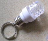 Bulb Shape LED Key Ring Torch (4058)