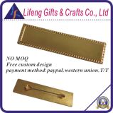 Custom Gold-Plated Metal Polished Badge