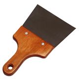 Sraper with Wooden Handle and Carbon Steel