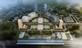 Aerial View Architectural Visualization Rendering