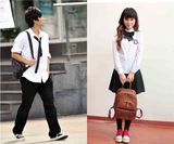 School Uniform with Skirt for Girls and Pants for Boys