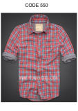 Men Plaid Shirt (550)