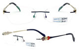 2012 Rimless Metal Glasses Frame/ Titanium Eyeglass Frames/ Titanium Rimless Eyeglasses (BJ12-304)