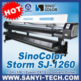 3.2m Dx7 Printer Sinocolor Sj1260, 2880dpi, Photo Quality, Photoprint Software
