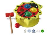 Wooden Hammer Toy / Coccinella Septempunctata Baby Toys (JM-M313)