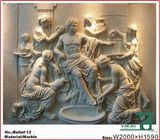 Stone Wall Relief Sculpture Carving (YKRF-12)