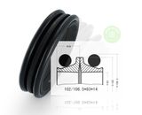 162-7863 Undercarriage Parts Moled EPDM Rubber Seal for Excavator