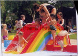 Fiberglass Childrens Rainbow Water Slides