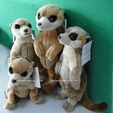 35cm 3D Sitting Meerkat Plush Toys