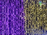 Purple Warm White Waterproof LED Curtain Lights (TP-CL-01)