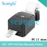 Black USB 2.0 & RS-232c Barcode Thermal Printer
