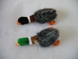 Plush Pet Toy Chew Squeaker Duck