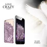 3D Angel Wings Plating Hard Back Case for iPhone 6