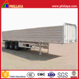 Open Top Side Wall Detachable Flatbed Box Trailer for Sale