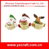 Christmas Decoration (ZY14Y500-1-2-3) Christmas Holiday Basket