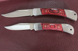 Wood Handle Folding Knife (SE-0088)