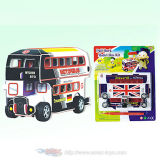 3D Puzzle Bus Pull Back 4 Styles (3DP-2906A)