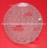 Clear Glass Plate. Tempered Glass Plate for Decoration (JRRCLEAR0014)