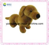 Sweet Brown Dog Plush Toy