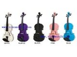 Color Plywood Beginner Practice Student Violin for Kids