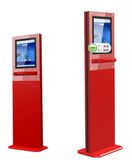 Free Standing Interactive Information Kiosk