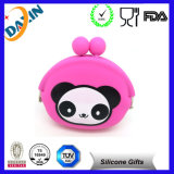 Cute Panda Pattern Silicone Coin Wallet with Low MOQ