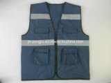 High Quality Custom Reflective Road Construction Safety Vest (yj-102401)
