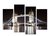London Bridge 4 Pieces Canvas Prints Canvas Art