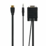Gold Plated HDMI to 3.5mm Stereo and VGA Cable