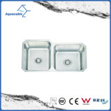 Double Bowl Stainless Steel Moduled Kitchen Sink