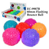 Funny 60mm Flashing Bounce Ball Toy