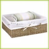 Neat Seagrass Storage Towel Basket