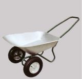 Two Wheel Garden Carts and Wheel Barrow